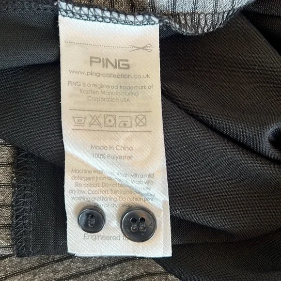 PING- Men’s short sleeve collared golf shirt - Picture 7 of 10